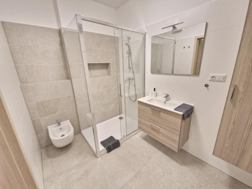 Apartmán so sprchou